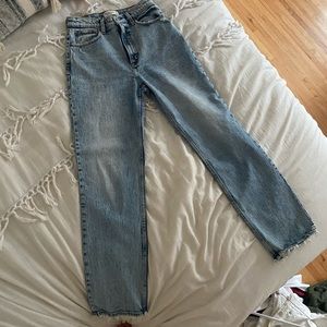 90s High Rise Straight Jean